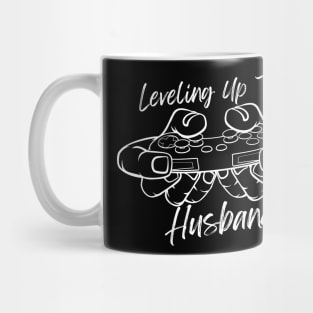 Leveling Up To Husband Mug